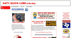 Desktop Screenshot of katyquicklube.com